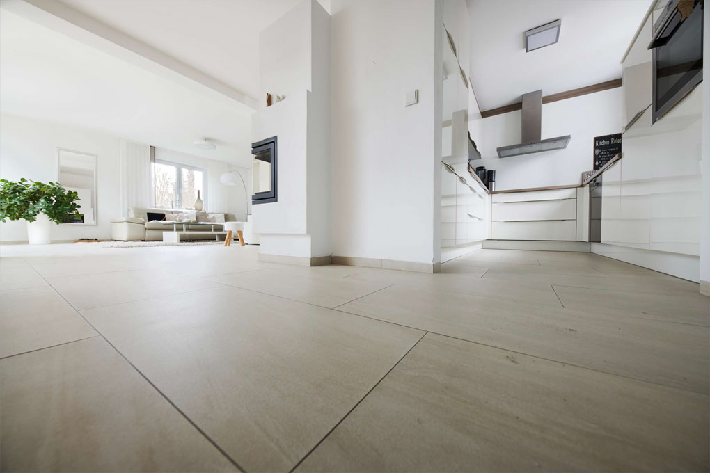 Küche und Wohnbereich saniert